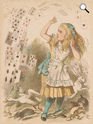 Lewis Carroll - John Tenniel: Alice Csodaországban, 1865 (Fotó: Wikipédia)