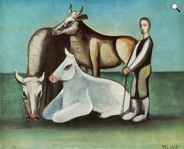 Pór Bertalan: Bikák, 1948 (Fotó: MNG)