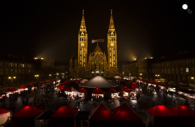 Szegedi Advent, Szeged, Dóm tér (Fotó: Szegedi Advent)