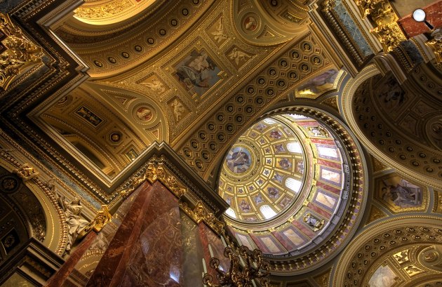 Szent István Bazilika, Lipótvárosi plébániatemplom (Fotó: OSZK)