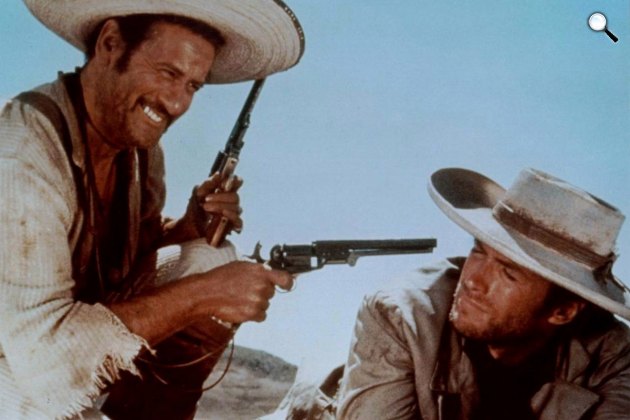 Sergio Leone - A Jó, a Rossz és a Csúf, Eli Wallach és Clint Eastwood (Fotó: listal.com)