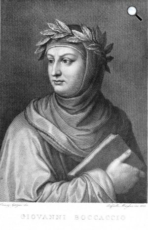 Morghen: Giovanni Boccaccio olasz költő, író (Fotó: Wikipédia)