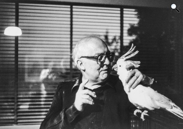 Friedrich Dürrenmatt író (Fotó: babelio.com)