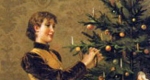 Robert Beyschlag: A karácsonyfa alatt (Fotó: Wikiart)