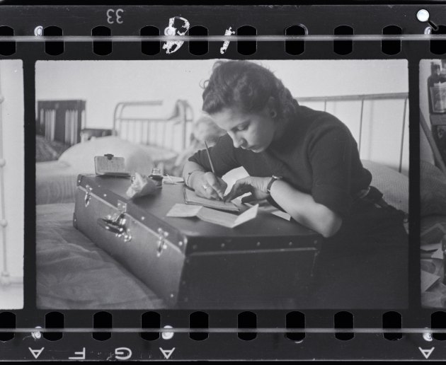 Robert Capa: Mexikói bőrönd  (Fotó: Robert Capa/OSA)