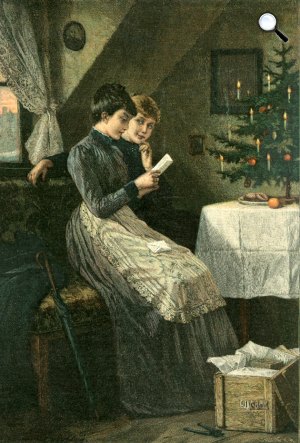 Robert Beyschlag (1838-1903): Szenteste a padlásszobában (Fotó: Wikiart)
