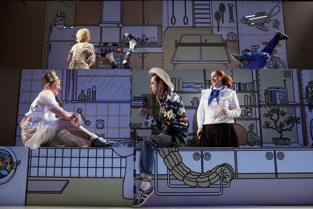 Mikó Csaba: Apátlanok, Örkény Színház (Fotó: Gordon Eszter)