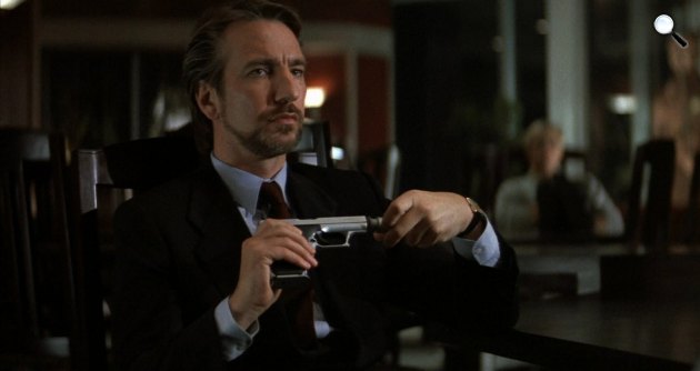 Die Hard - Drágán add az életed - Alan Rickman, 1988 (Fotó: listal.com) 