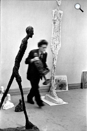 Henri Cartier-Bresson: Alberto Giacometti (Fotó: Henri Cartier-Bresson/Wikipédia)