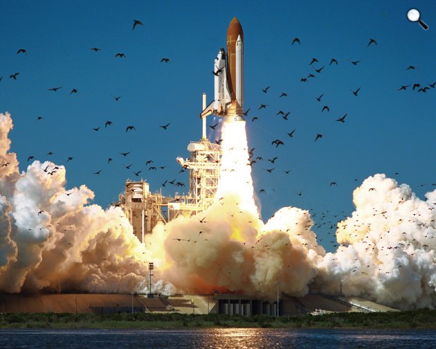 Challenger űrrepülőgép, STS-51L, Kennedy Space Center, Florida, 1986. január 28. (Fotó: NASA)