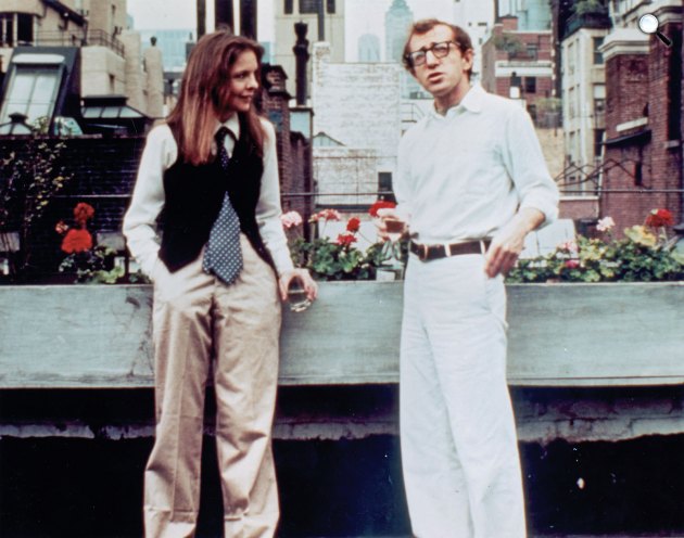 Annie Hall - Woody Allen és Diane Keaton, 1977 (Fotó: listal.com)