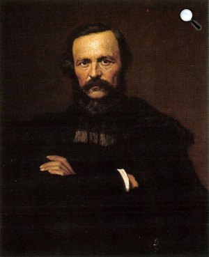 Stetka Gyula: Eötvös József (Fotó: Nemzeti Múzeum)