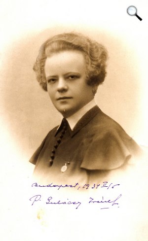 P. Gulácsy Irén írónő (1894-1945) (Fotó: OSZK)