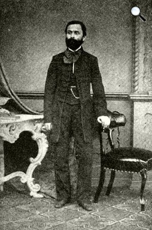 Gyulai Pál 1860–1870 között készült fénykép. (Fotó: Történelmi Képcsarnok/OSZK)