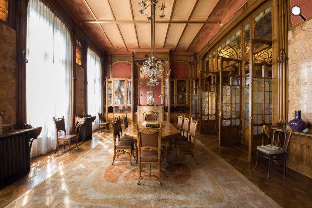 Victor Horta - Hotel Solvay, Brüsszel (Fotó: Sophie Voituron/art-nouveau-biennial.be)