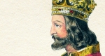 III. András magyar király - Moritz von Schwind festménye Josef Kriehuber kőnyomata alapján (Fotó: OSZK)