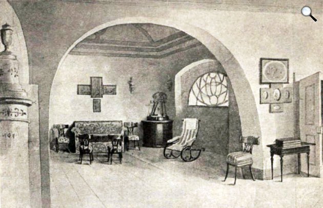 Szerémy Alajos: Madách Imre dolgozószobája, Madách-kastély, Alsósztregova (Dolná Strehová), Szlovákia (Fotó: OSZK)
