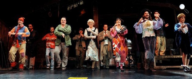  Presser Gábor—Sztevanovity Dusán—Horváth Péter: A padlás, Vígszínház (Fotó: Szkárossy Zsuzsa)