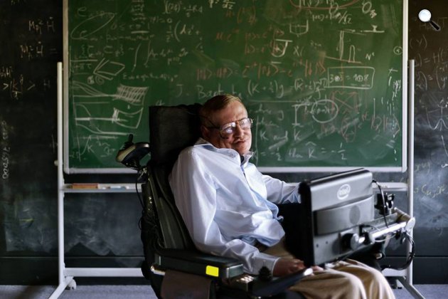 Stephen Hawking fizikus (Fotó: Jaime Travezan)
