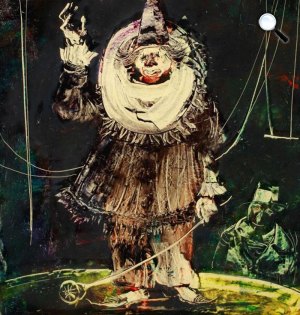 Szász Endre (1926-2003): Bohóc (Fotó: Pintér Aukciósház)