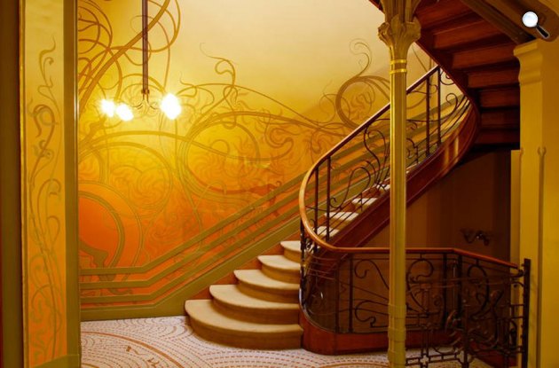 Victor Horta - Hotel Tassel, Brüsszel, Art Nouveau (Fotó: unesco.org)