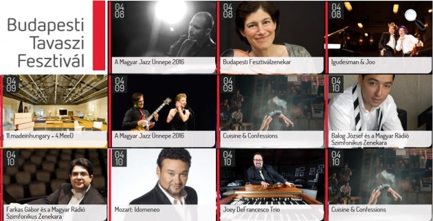 36. Budapesti Tavaszi Fesztivál, 2016 (Fotó: BTF)