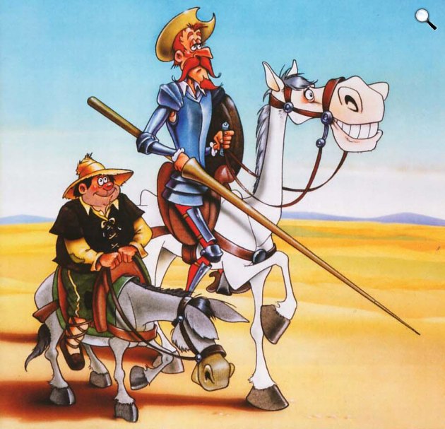 Cervantes: Don Quijote de la Mancha, Sancho Panza - spanyol animációs film (Fotó: Port.hu)
