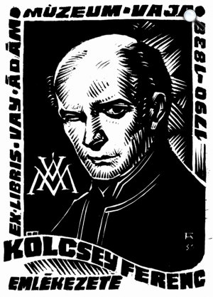 Ex libris és képkultúra - Kölcsey Ferenc (Fotó: OSZK)