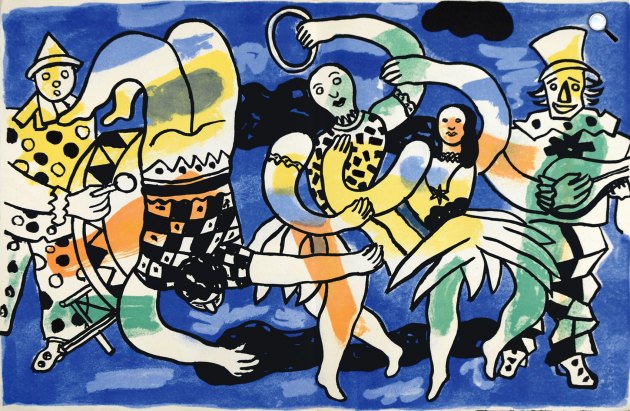 Fernand Léger: Cirkusz (Fotó: Wikiart)