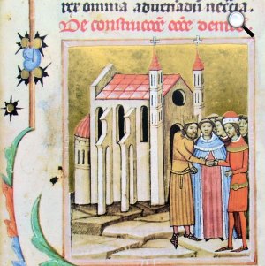 Könyves Kálmán magyar király és öccse, Álmos kibékülése Dömösön (Fotó: Képes Krónika/Wikipédia)