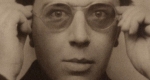 André Breton szürrealista költő, író, 1924 (Fotó: babelio.com)