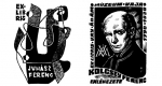 Ex Libris - Juhász Ferenc és Kölcsey Ferenc (Fotó: OSZK)