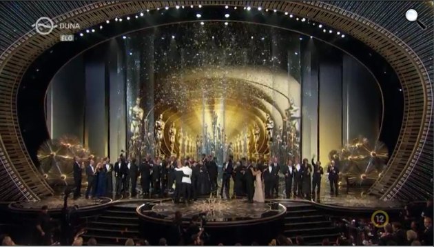 Oscar-gála 2016 (Fotó: Duna Televízió/screenshot)