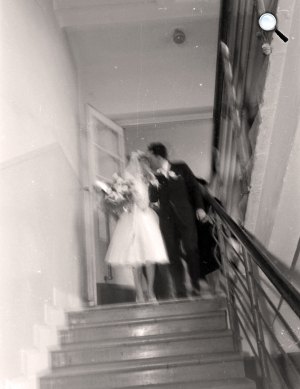 Szerelem, esküvő, párkapcsolat, 1959 (Fotó: Fortepan)