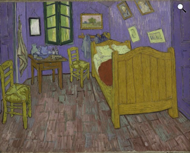 Vincent Van Gogh: Van Gogh szobája Arles-ban, 1889 (digitalizált változat) (Fotó: Wikiart)