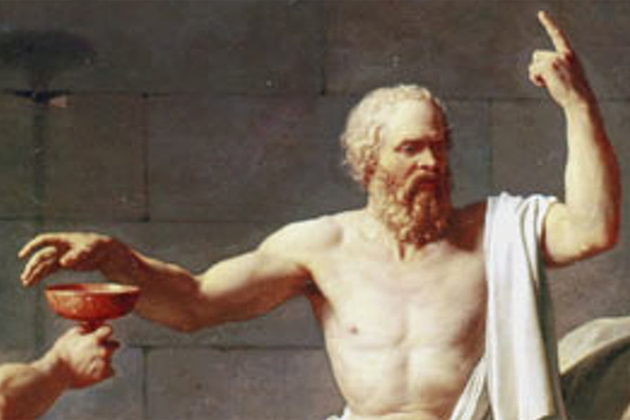 David: Szókratész halála, 1787, részlet (Fotó: Wikiart)