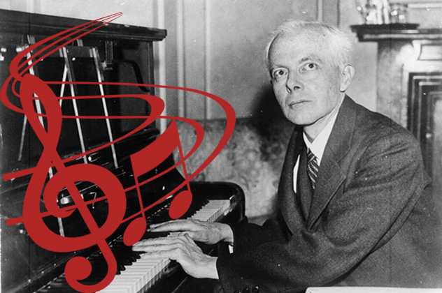 Bartók Béla zeneszerző (Fotó: OSZK, Cultura.hu)