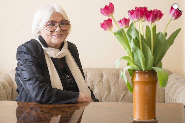 Almási Éva Kossuth- és Jászai Mari-díjas színművész, érdemes és kiváló művész, a nemzet színésze (MTI Fotó: Kallos Bea)