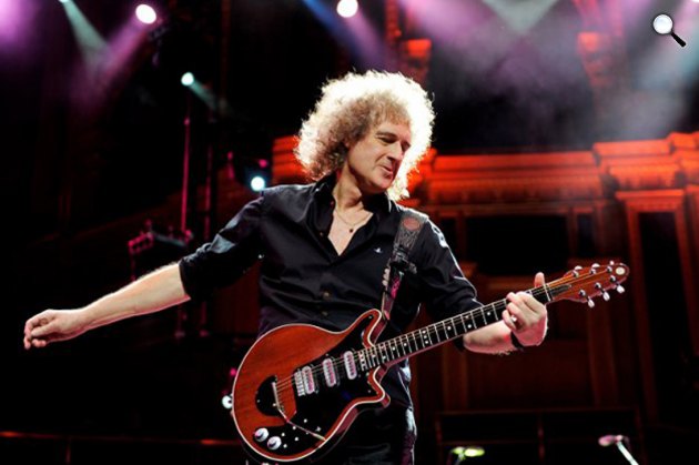 Brian May (Fotó: listal.com)