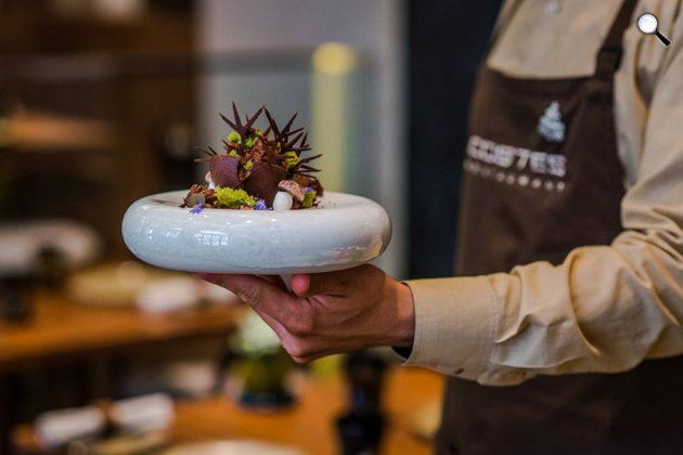 Csokoládés desszert, Costes DownTown étterem, Budapest (Fotó: Costes DownTown)