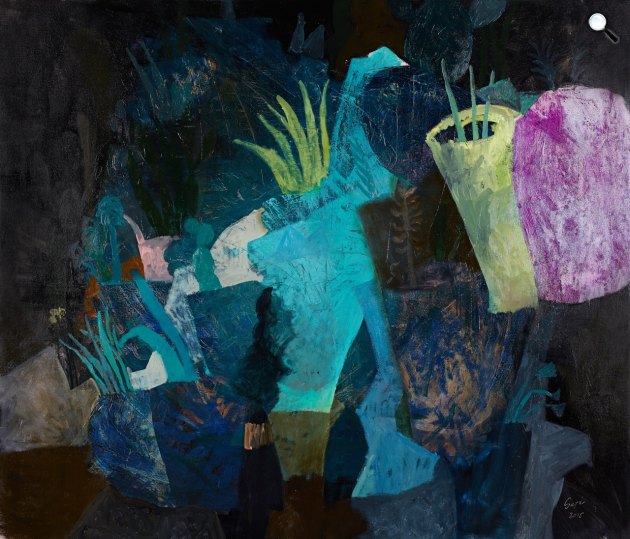 Pocket Volcano – Csató József: Magma asztal / Magmatic Table 2016 (Fotó: Csató József)