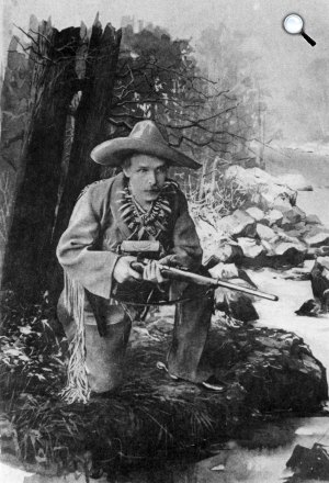 Karl May jelmezben, 1896 (fotó: karl-may.de)