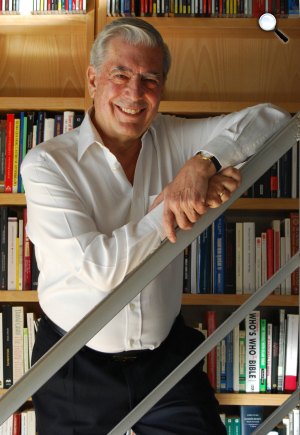 Mario Vargas Llosa Nobel-díjas író (Fotó: Babelio.com