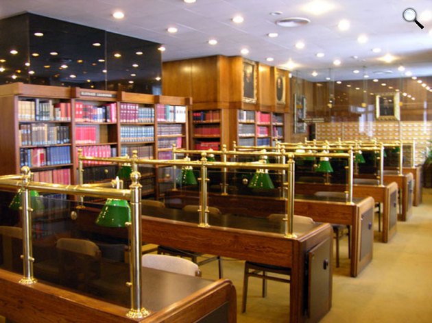 A Magyar Tudományos Akadémia (MTA) könyvtára (Fotó: konyvtar.mta.hu)