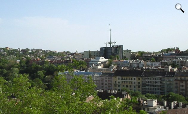 Magyar Távirati Iroda (MTI) épülete a Naphegy tetején (Fotó: Wikipédia)