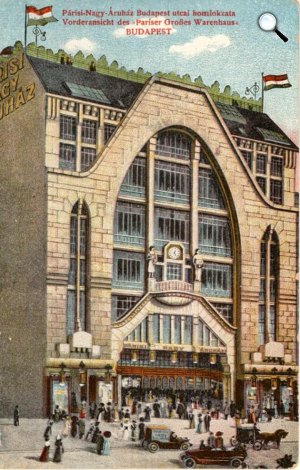Párisi Nagyáruház - retro, Budapest (Fotó: lotzterem.hu)