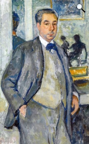 Theo van Rysselberghe: Roger Martin du Gard, 1926 (Fotó: Wikiart)