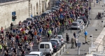 Résztvevők az I Bike Budapest elnevezésű felvonuláson 2016-ban (MTI Fotó: Mohai Balázs)