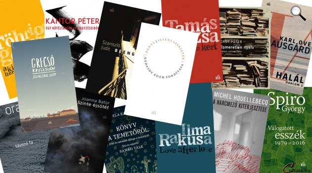 Magvető Kiadó - könyvek 2016 (Fotó: Cultura.hu)