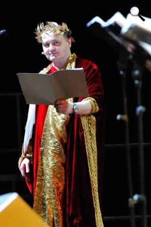 Eric Idle és John Du Prez: Nem a Messiás, Galla Miklós (Fotó: nemamessias.hu)